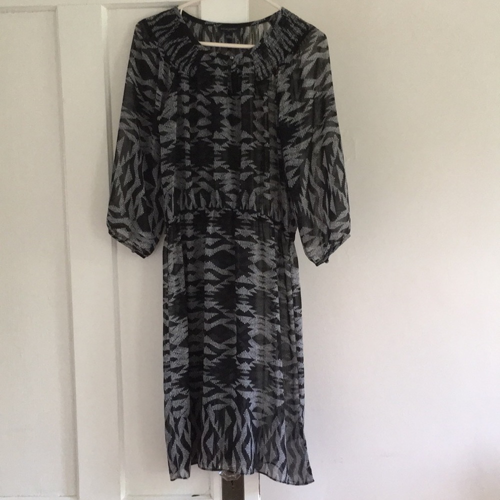 Banana Republic Geometric Dress Sz 4